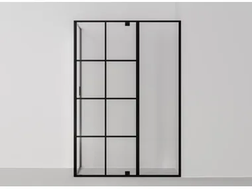 WAVE - Corner glass shower cabin with pivot door by Park Avenue - view 2